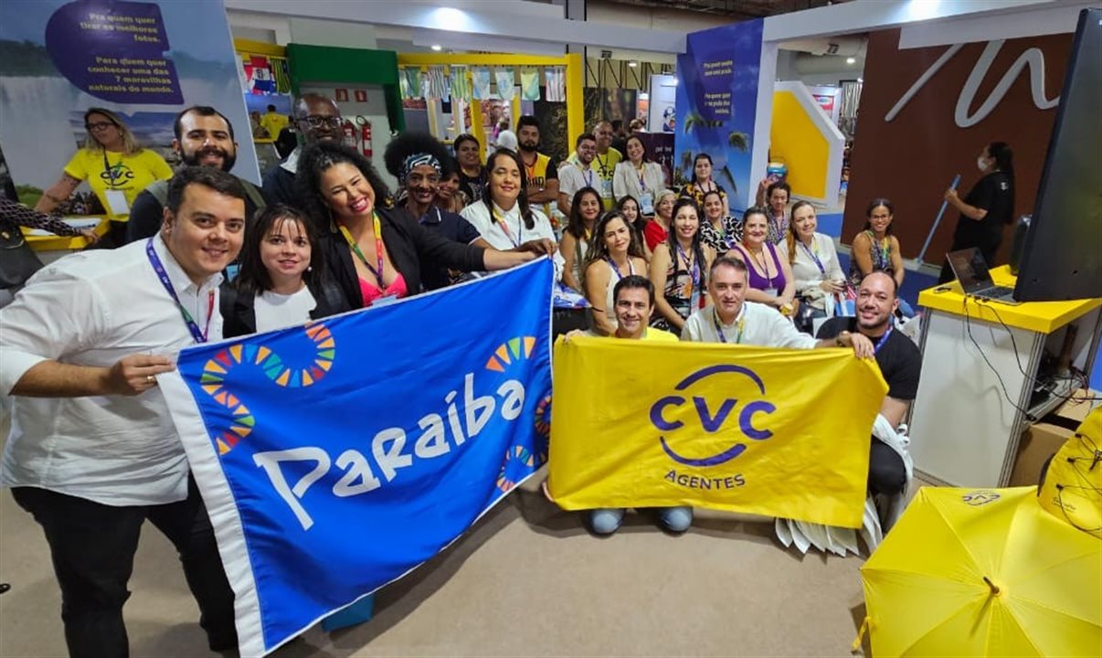 No dia de abertura do evento, 4 de julho, a CVC realizou uma capacitação e almoço em parceria com a Paraíba