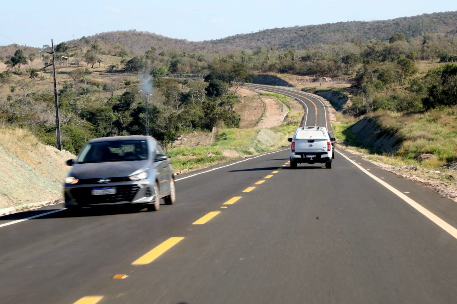 A Estrada do 21, como é conhecida a MS-345, possui cerca de 100 quilômetros no trecho entre Bonito e a BR-419, já em Anastácio