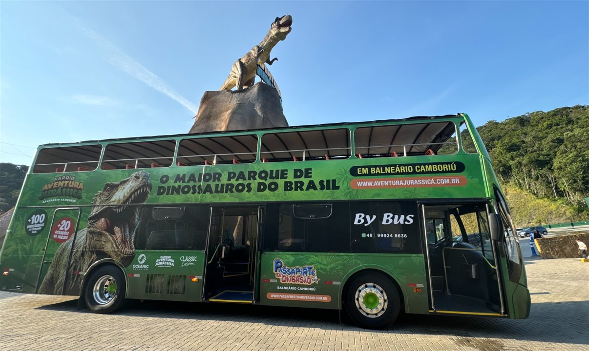 Ônibus está incluso no Passaporte da Diversão