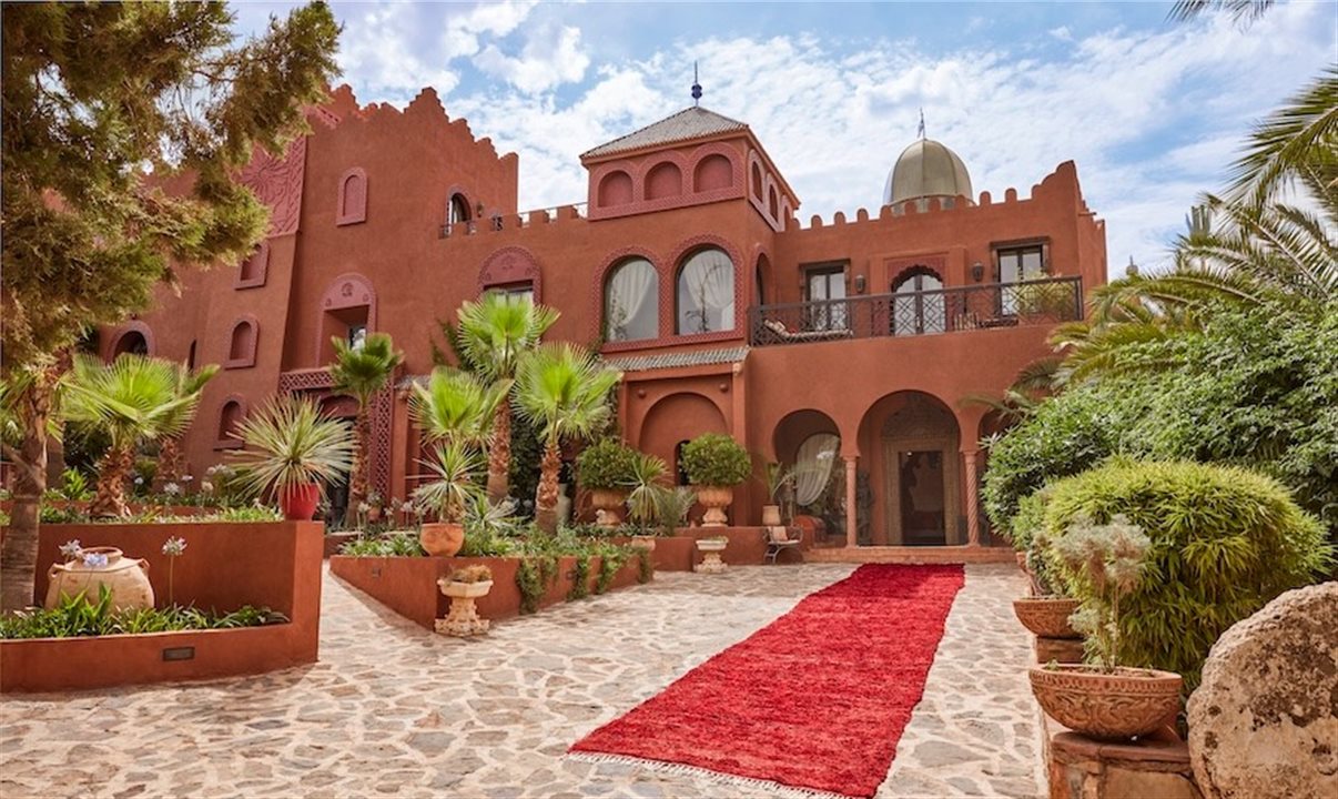 Kasbah Tamadot, no Marrocos, é uma das propriedades