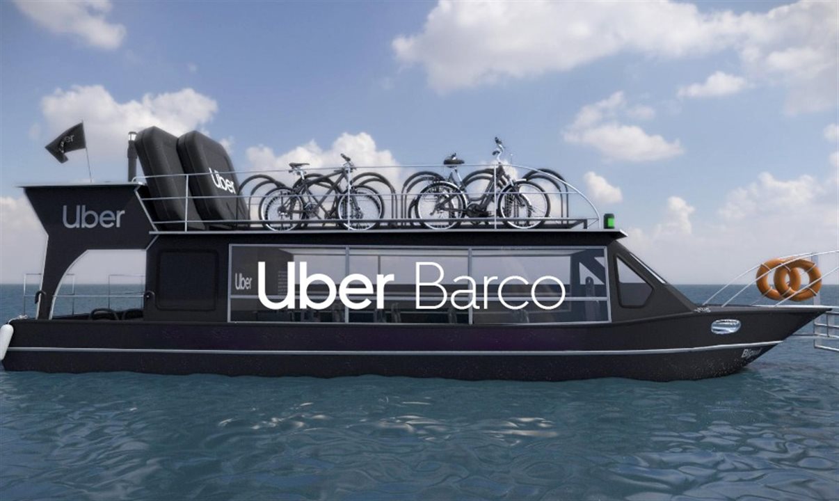 Protótipo do Uber Barco