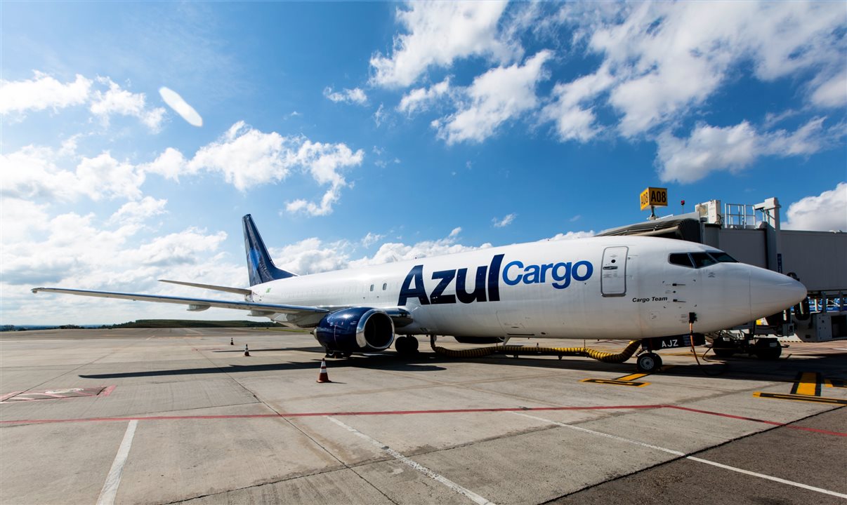 A unidade de logística da Azul mais do que dobrou o número de entregas em relação ao mesmo período do ano passado