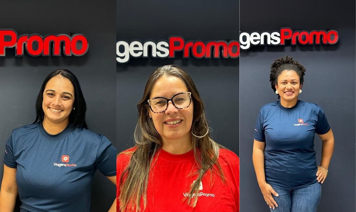 Itala Boaventura, Viviane Lima e Monique Barbosa, da ViagensPromo