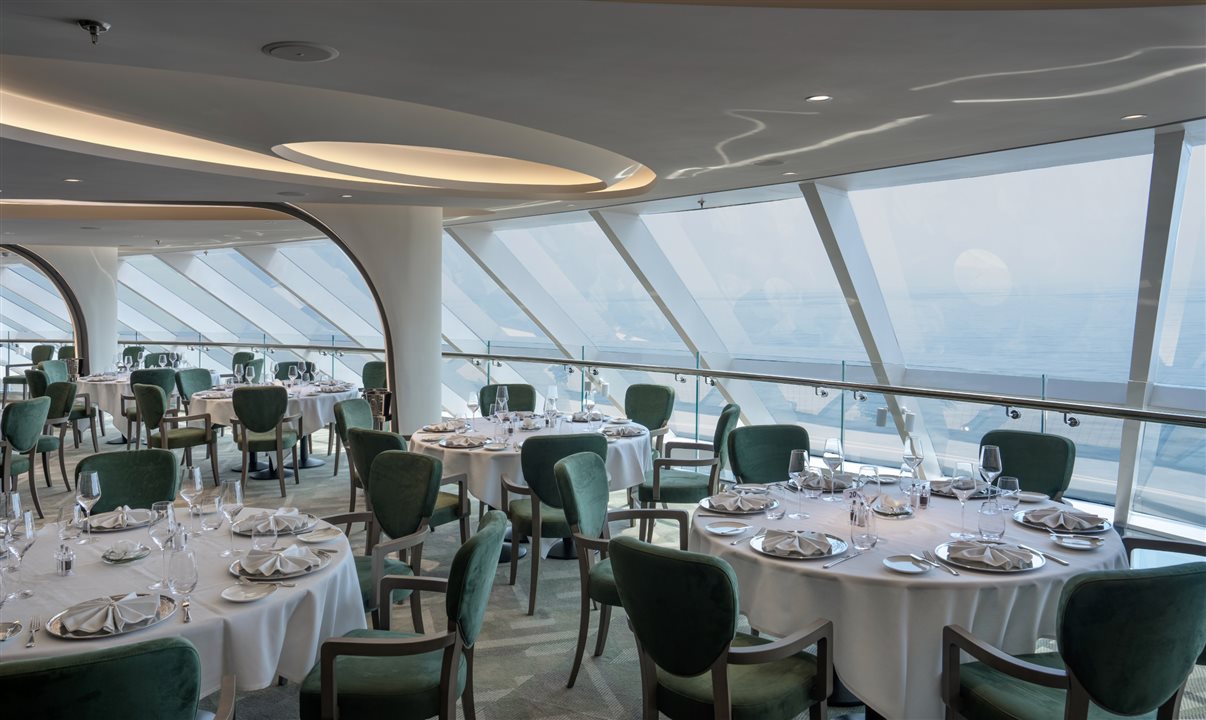 Restaurante do MSC Yacht Club