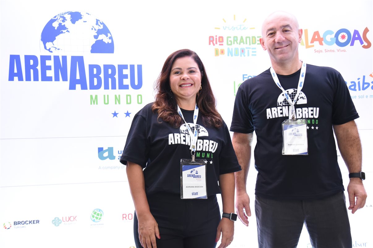 Adriana Boeckh e Ronnie Corrêa, da Abreu