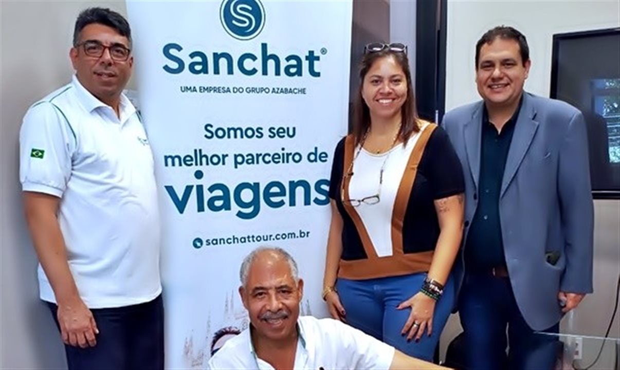 Pablo Gabriel, Aline Miranda, Lucas Lucero e Alexandre Neves