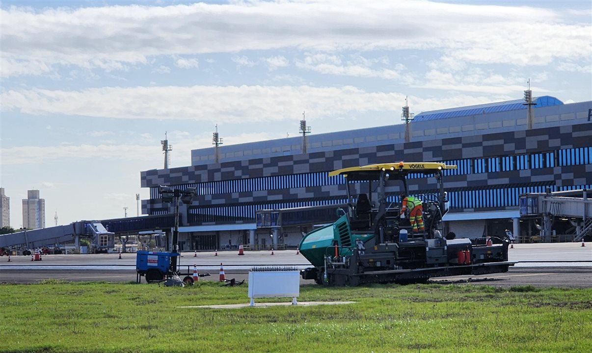 Aeroporto Salgado Filho segue em reconstrução para sua reabertura em outubro