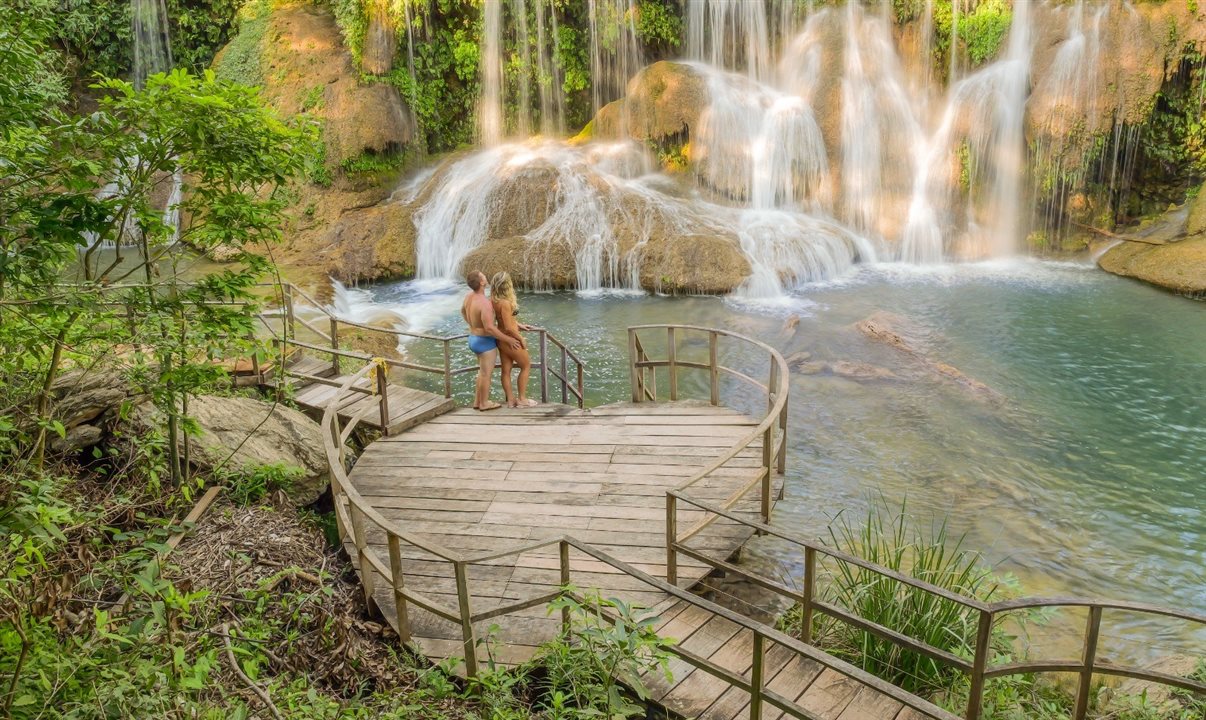 Parque das Cachoeiras, em Bonito