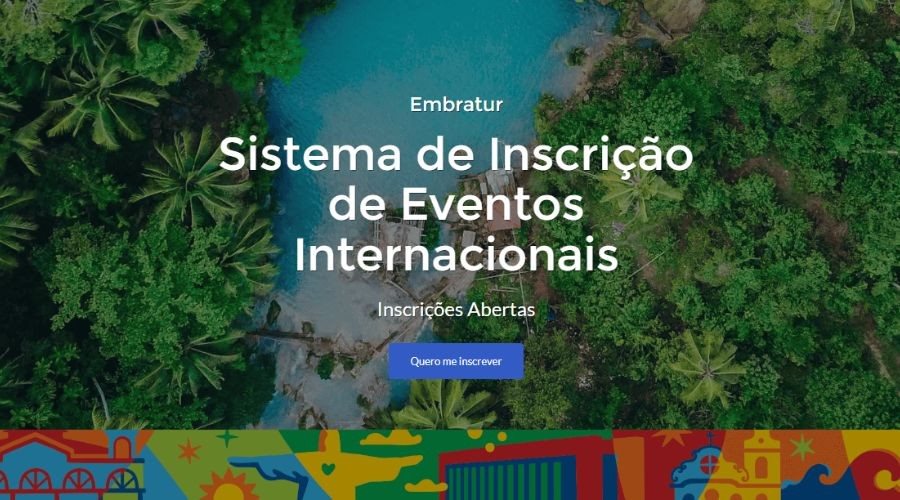 Sistema de Inscrição de Eventos Internacionais (SIEI) da Embratur