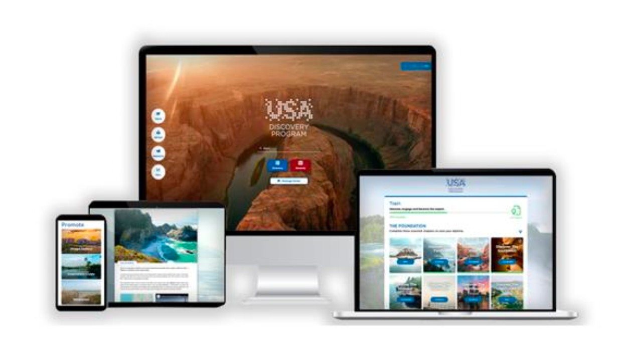 Nova interface do USA Discovery Program