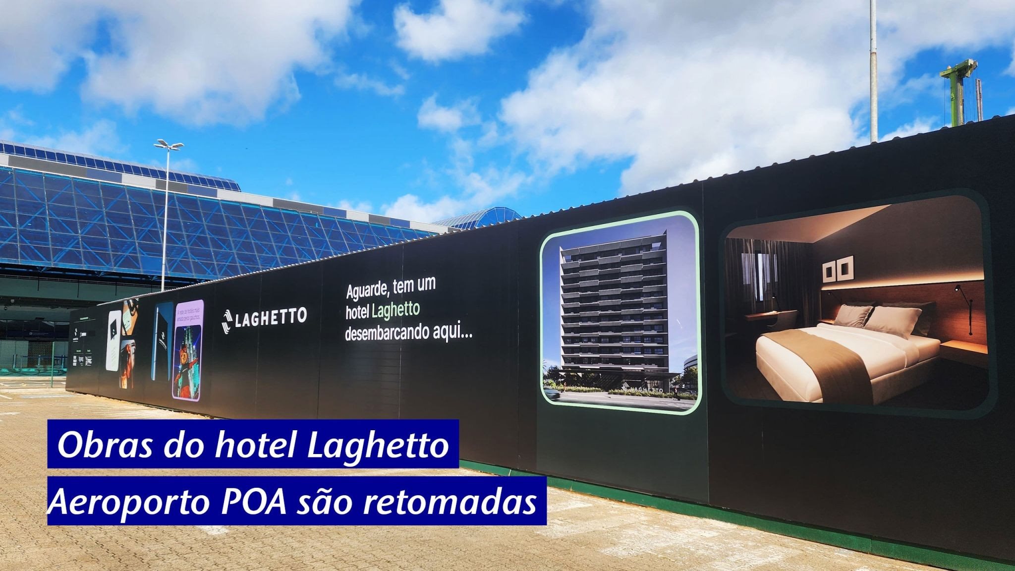 Será a terceira unidade da rede na capital gaúcha e envolve, além da construção, a implementação, operação e administração do hotel por parte da Laghetto