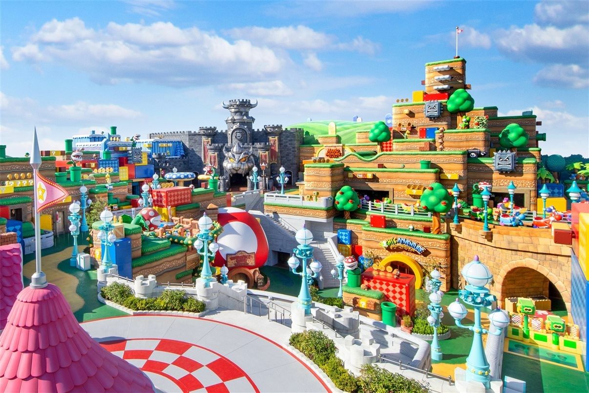 Super Nintendo World embalou os resultados da Universal na Ásia-Pacífico em 2023