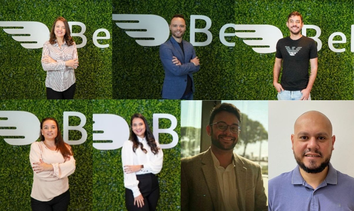 Bruna Castro, Danilo Lima, Tiago Xavier, Livia Vogel, Jessica Bezerra, Eduardo Feitosa e Danilo Bezerra