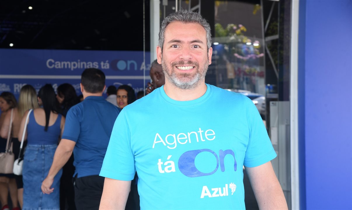 Ricardo Bezerra, gerente comercial da Azul Viagens