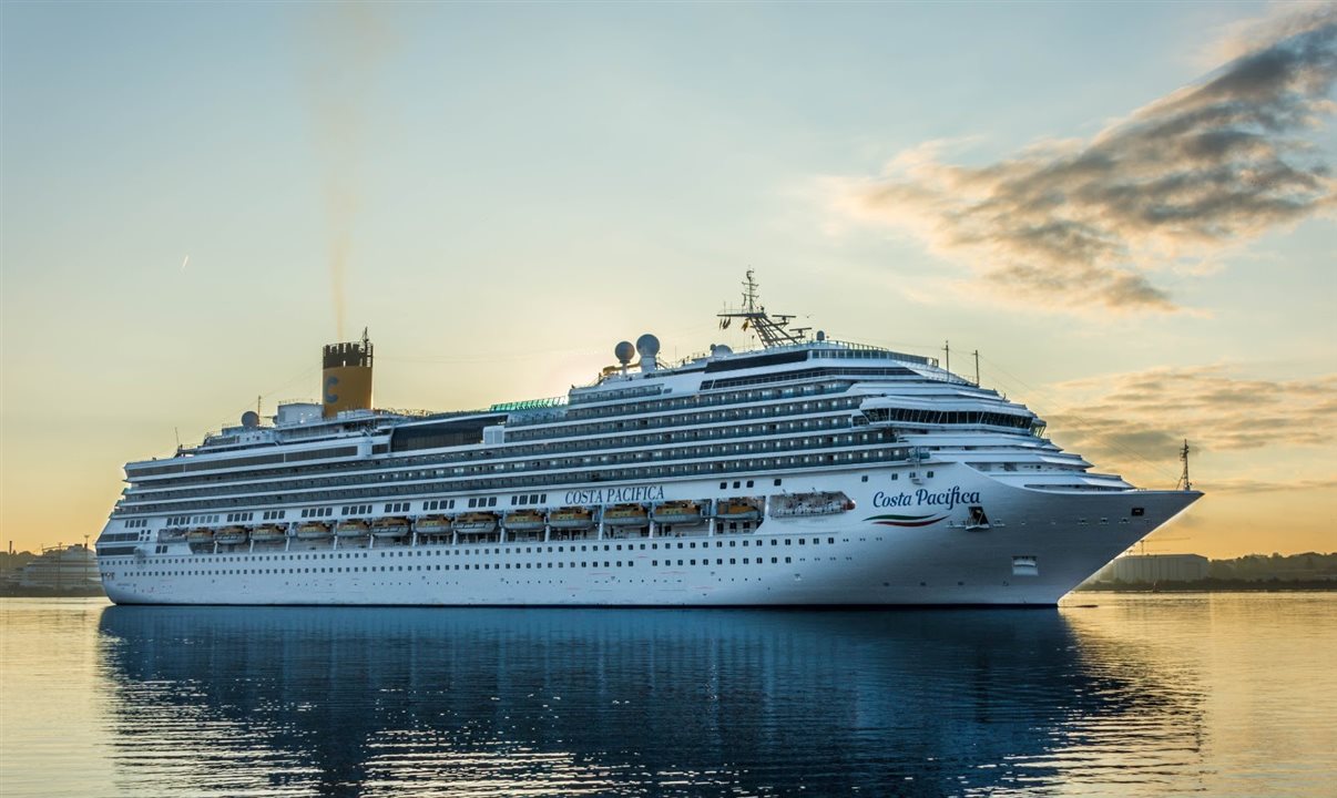 Costa Pacifica embarcará hóspedes em Santos e no Rio de Janeiro para cruzeiros de sete noites pelo litoral brasileiro e minicruzeiros