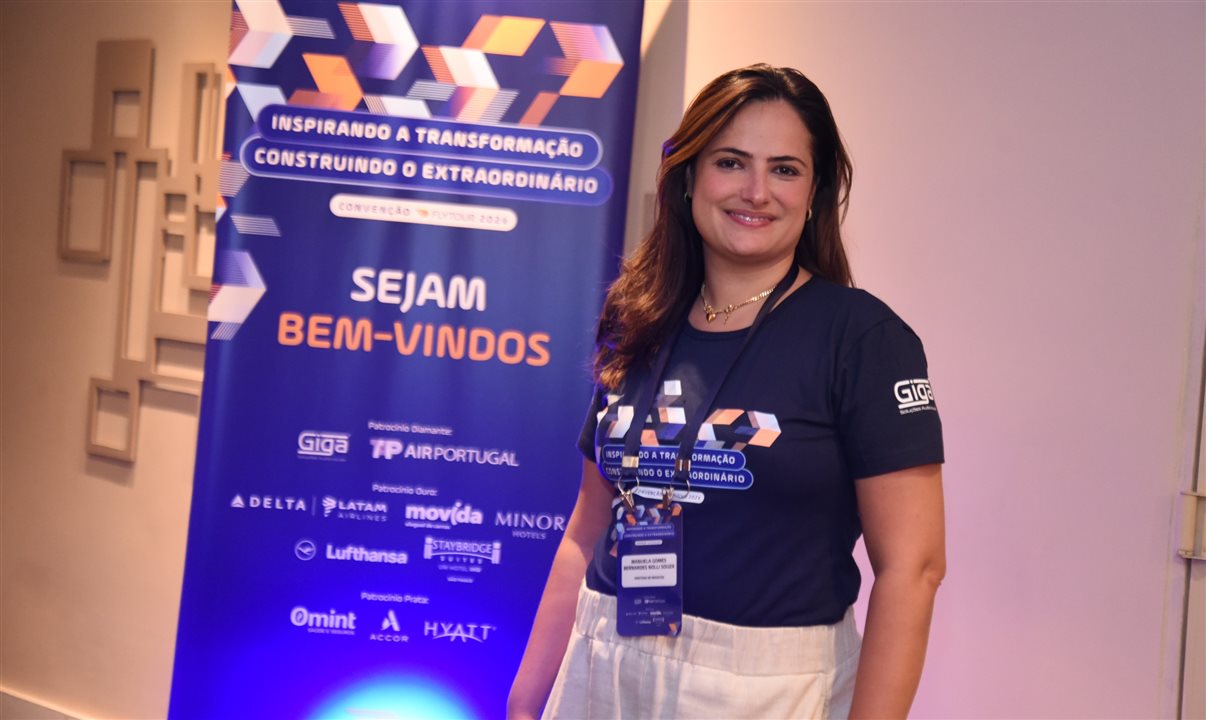 Manuela Bernardes, diretora executiva da Flytour Business Travel e diretora da Flytour Eventos