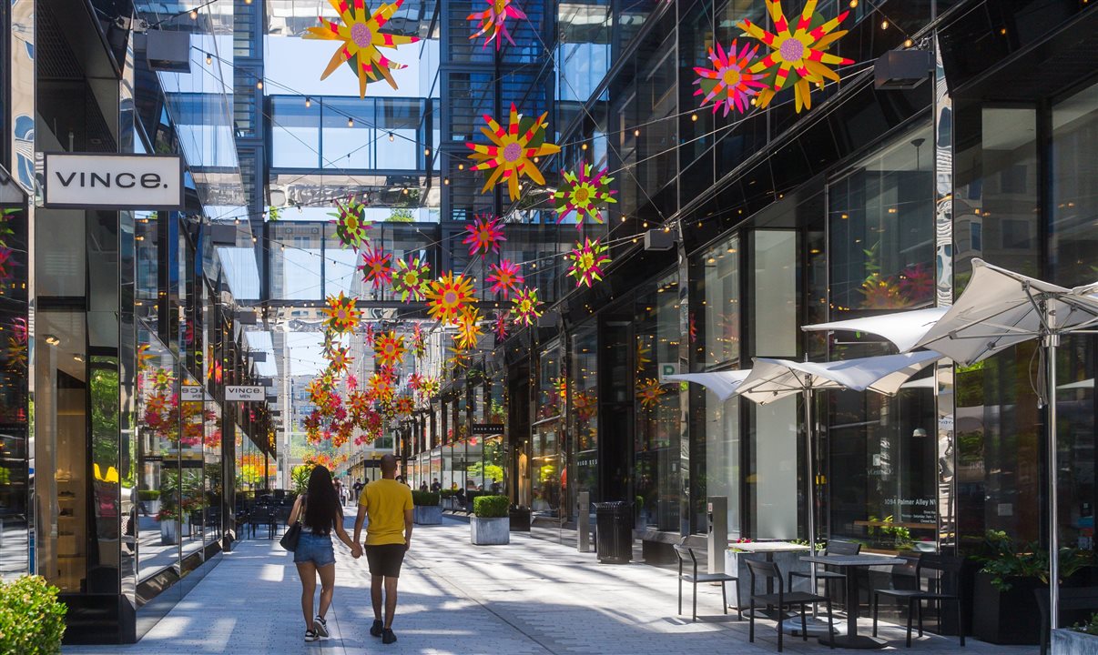 CityCenterDC conta com uma grande variedade de lojas