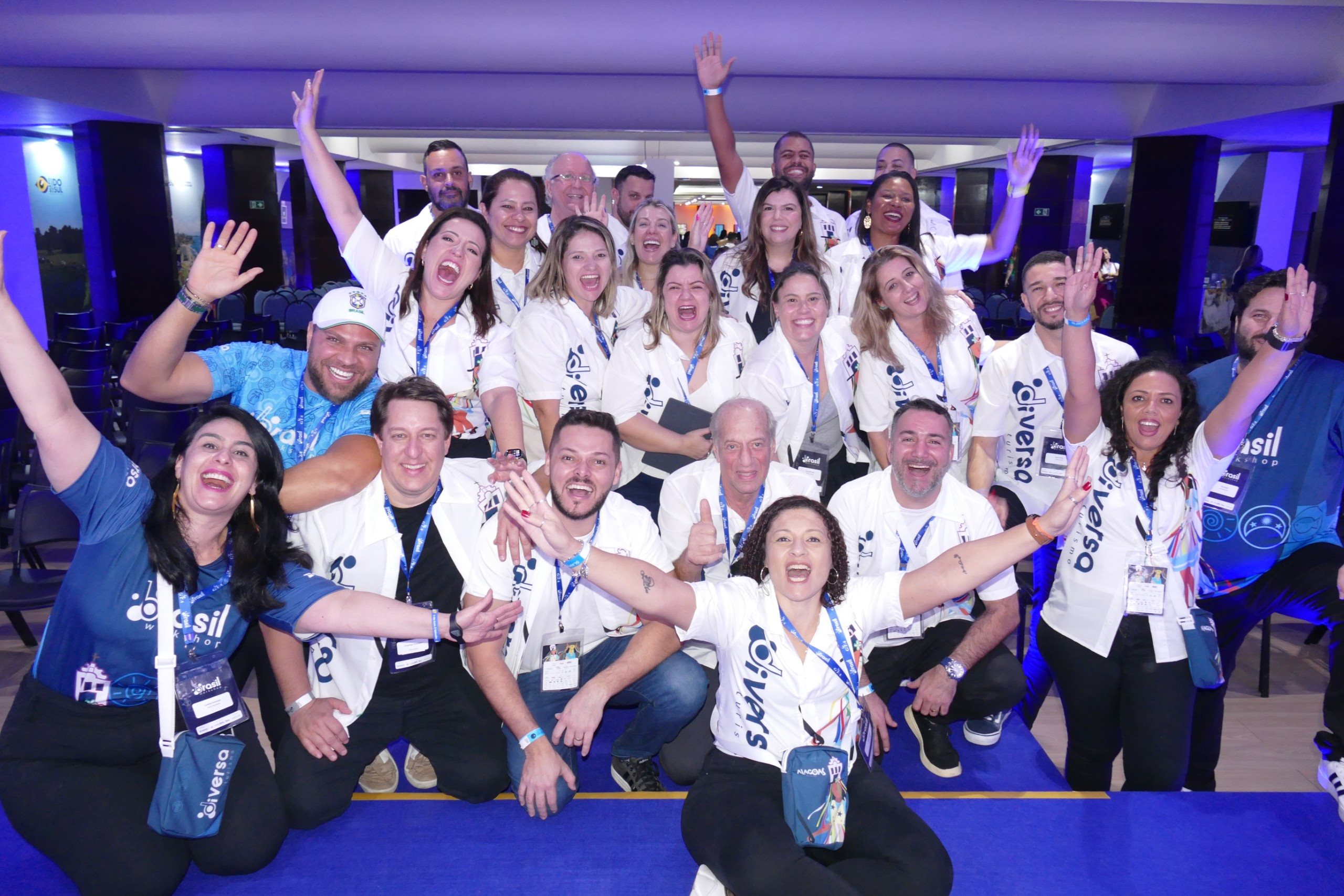 Equipe da Diversa Turismo na 2ª edição do Workshop Brasil, em Maceió