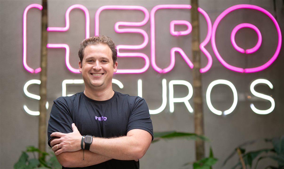 Guilherme Wroclawski, co-CEO e cofundador da Hero Seguros