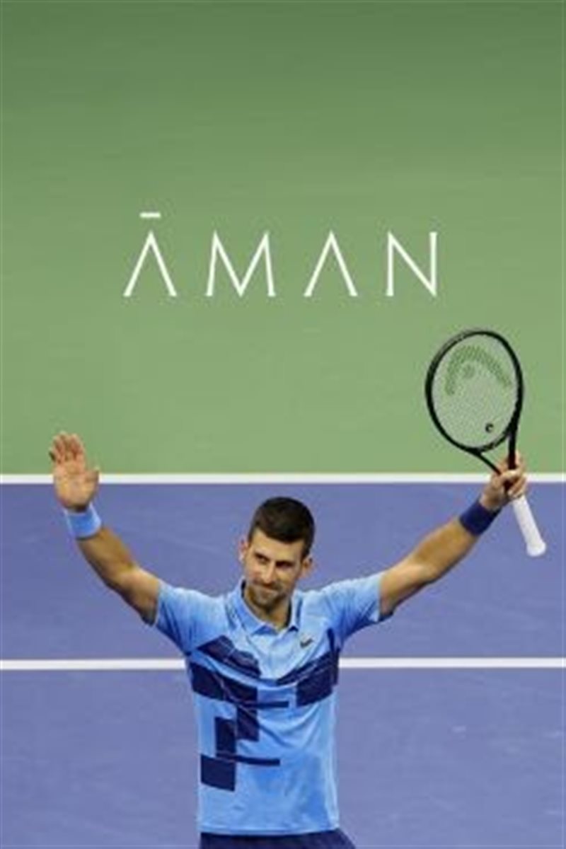 Novo Consultor Global de Wellness, da Aman, Novak Djokovic