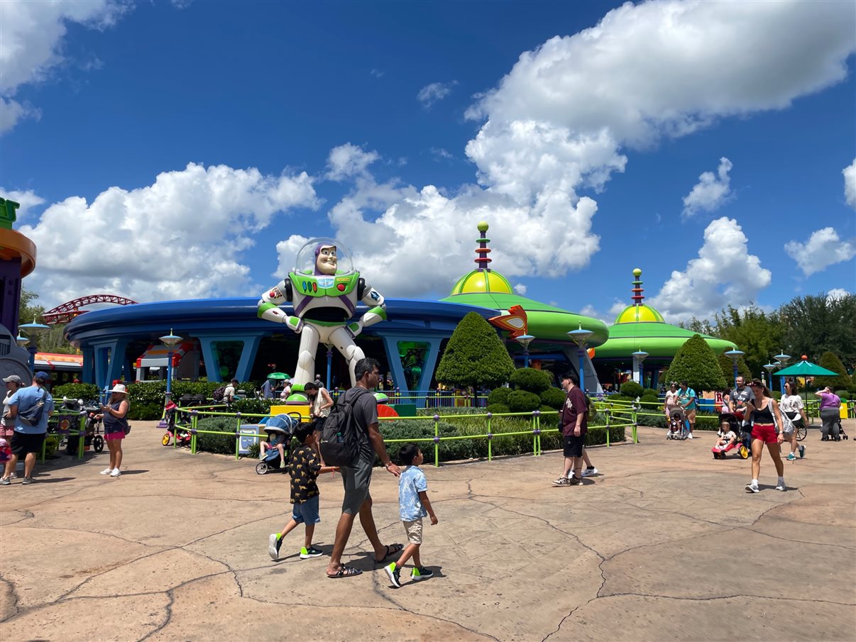 A Toy Story Land é uma das áreas mais procuradas do parque