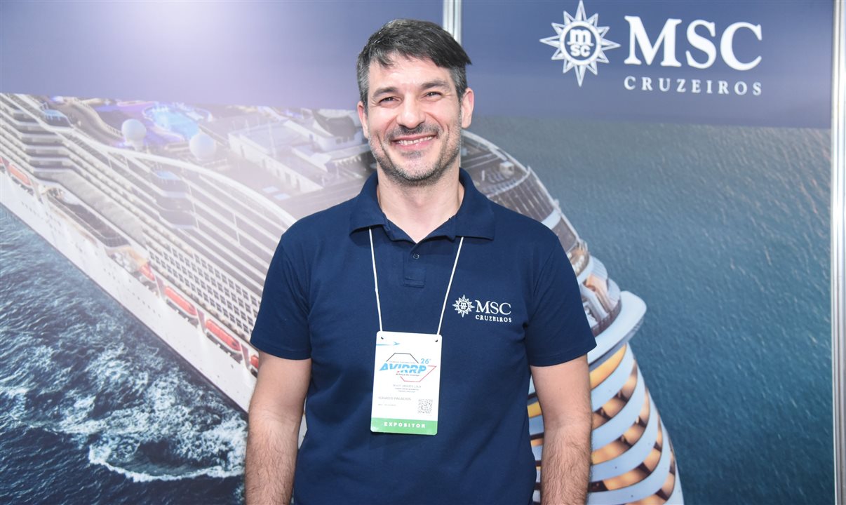 Ignacio Palacios, diretor de Vendas da MSC Cruzeiros no Brasil