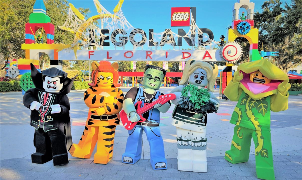 Halloween no Legoland Florida