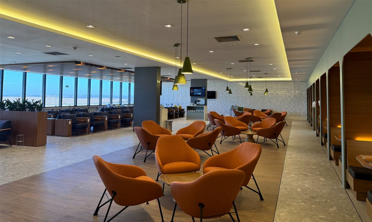 Nova sala vip é a maior da Advantage em aeroportos no Brasil