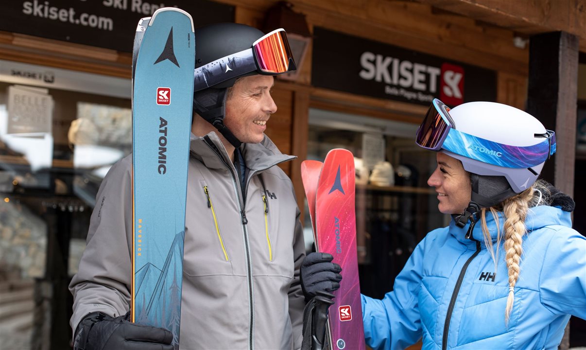 Com a Skiset, você pode esquiar nas maiores estações da França, como Avoriaz, Les Arcs, Courchevel, Tignes, entre outras