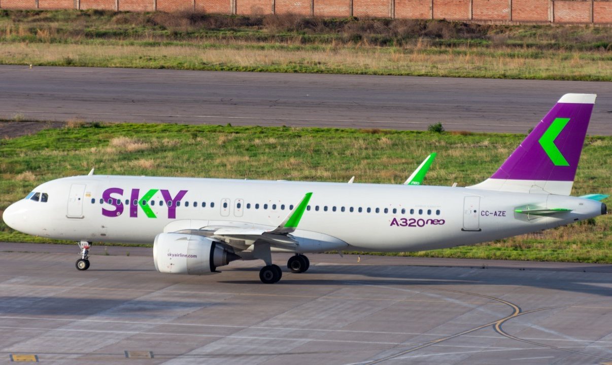 SKY Airline é uma companhia aérea chilena com mais de 22 anos de experiência