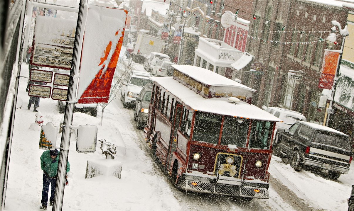 Park City está no estado de Utah, nos Estados Unidos, conhecido por ter a melhor neve do mundo e os parques nacionais mais incríveis