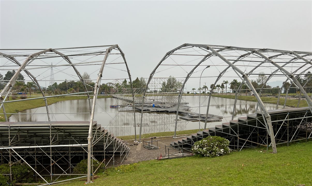 O Lago do Serra Park contará com cenário e cenografia novos