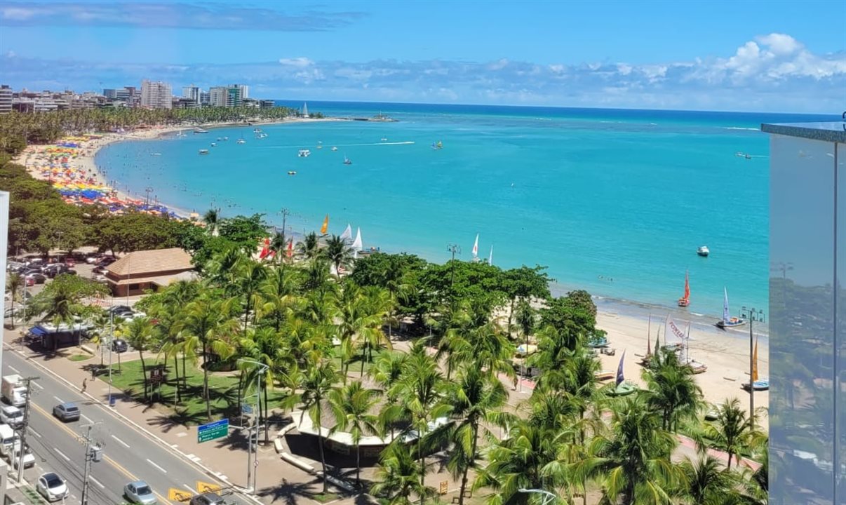 Orla de Maceió, em Alagoas