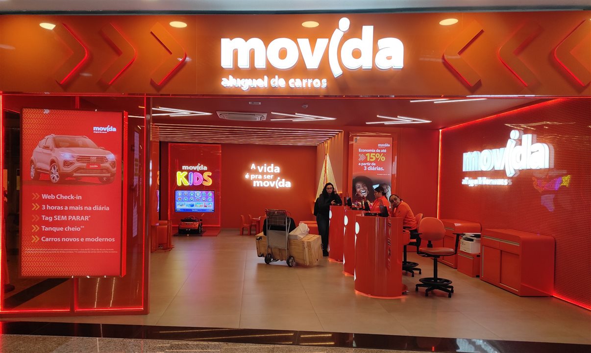 Loja Movida no Aeroporto de Congonhas