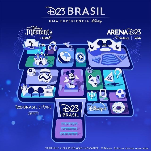 Mapa da D23 Brasil