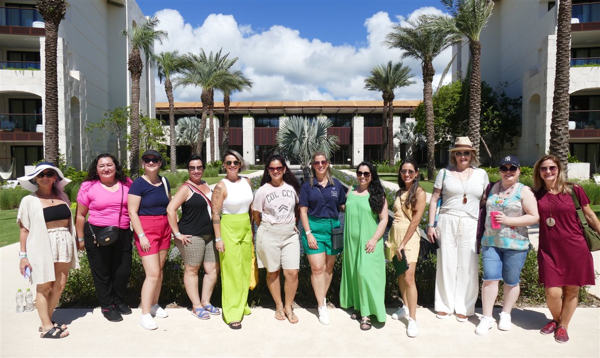 Profissionais brasileiras fazem visita ao Unico Hotel 20°N 87°W, na Riviera Maya (México)