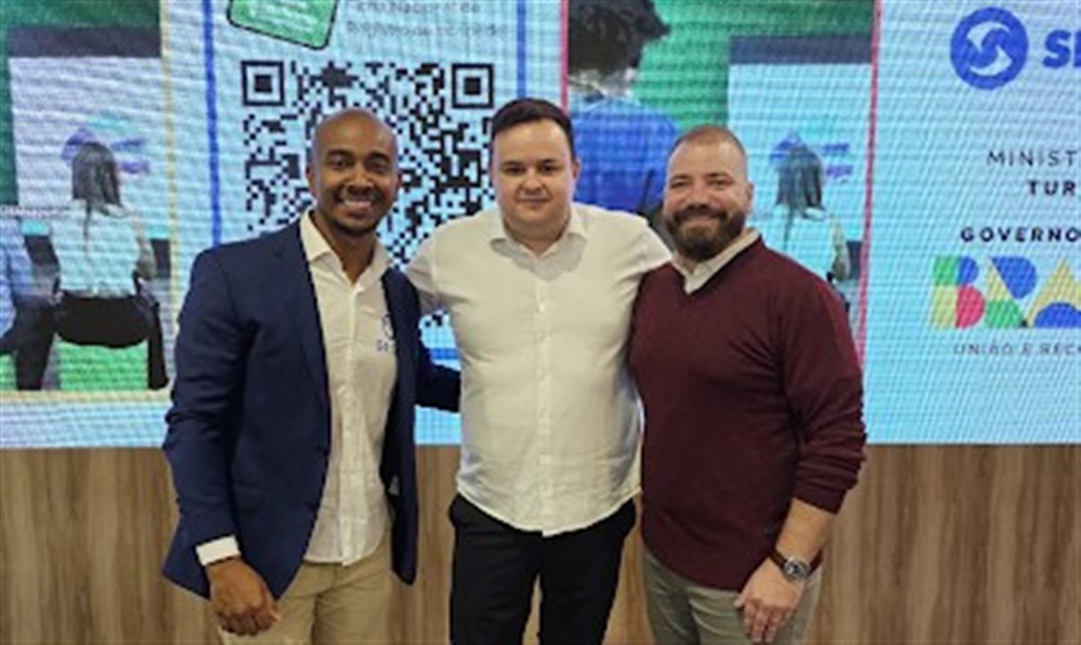 Duilis Rosa, CCO, Heitor Soares e Alexandre de Castro, CMO da S4travel