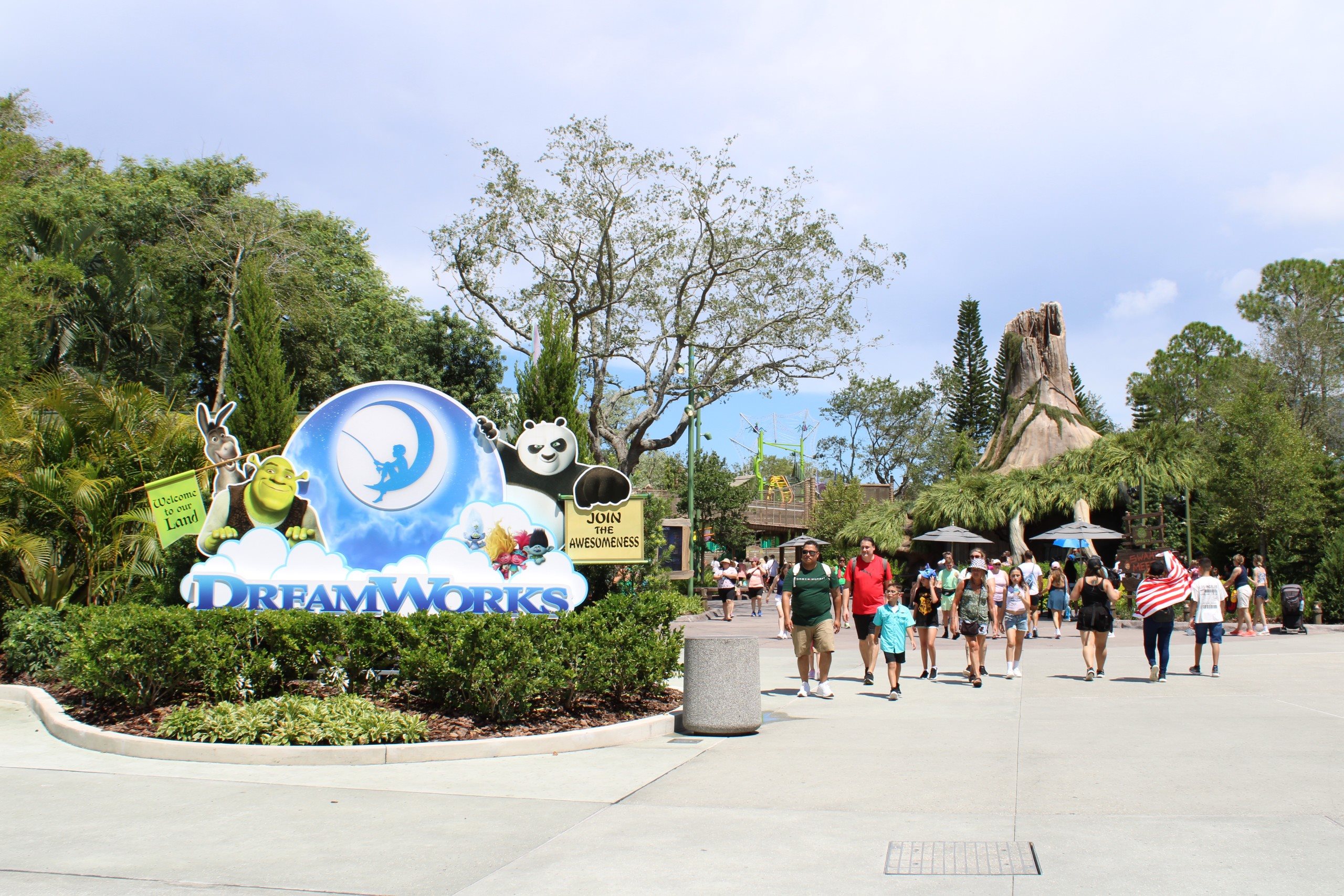 Dreamworks Land foi inaugurada recentemente