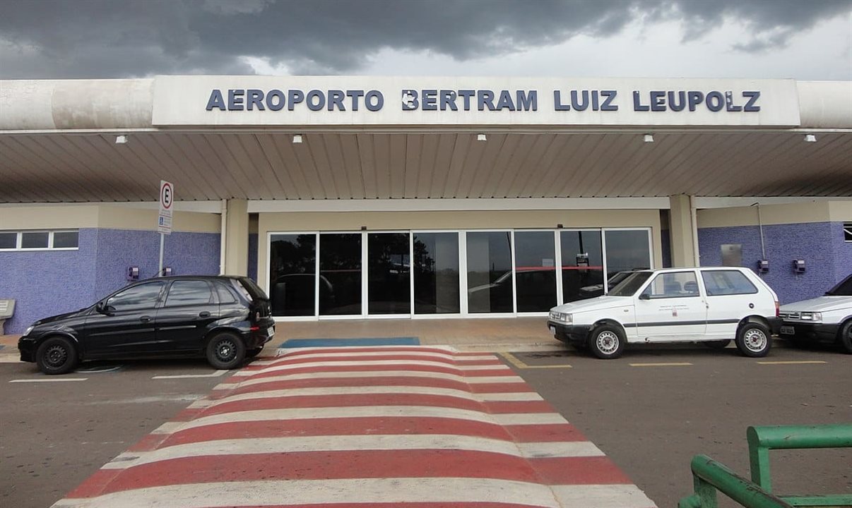 Sob administração da Rede VOA desde 2022, o aeroporto Bertram Luiz Leupolz recebeu R$ 165 mil para ações emergenciais