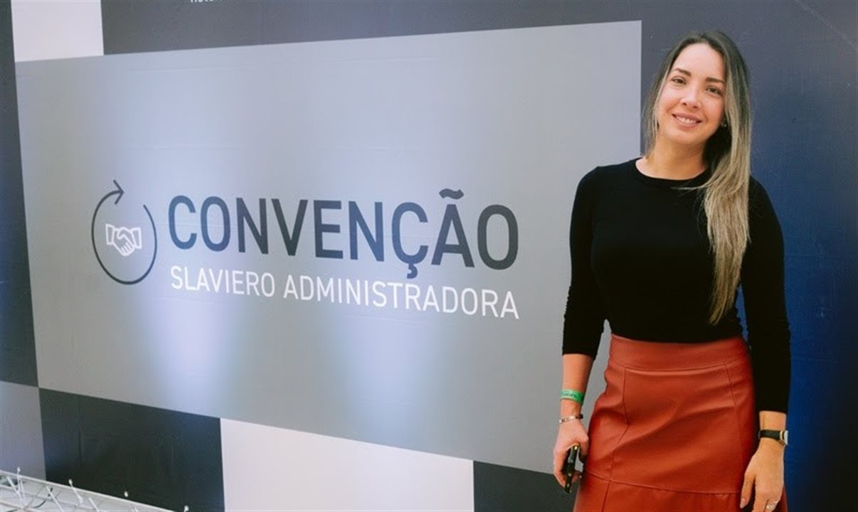 Regiane Scarante trabalha na Slaviero Administradora desde 2018