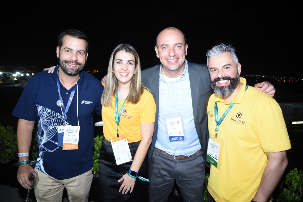 Fabiano Camargo, da Braztoa, e Artur Luiz Andrade, da PANROTAS