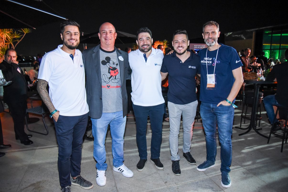 Fabiano Camargo, da Braztoa, e Artur Luiz Andrade, da PANROTAS