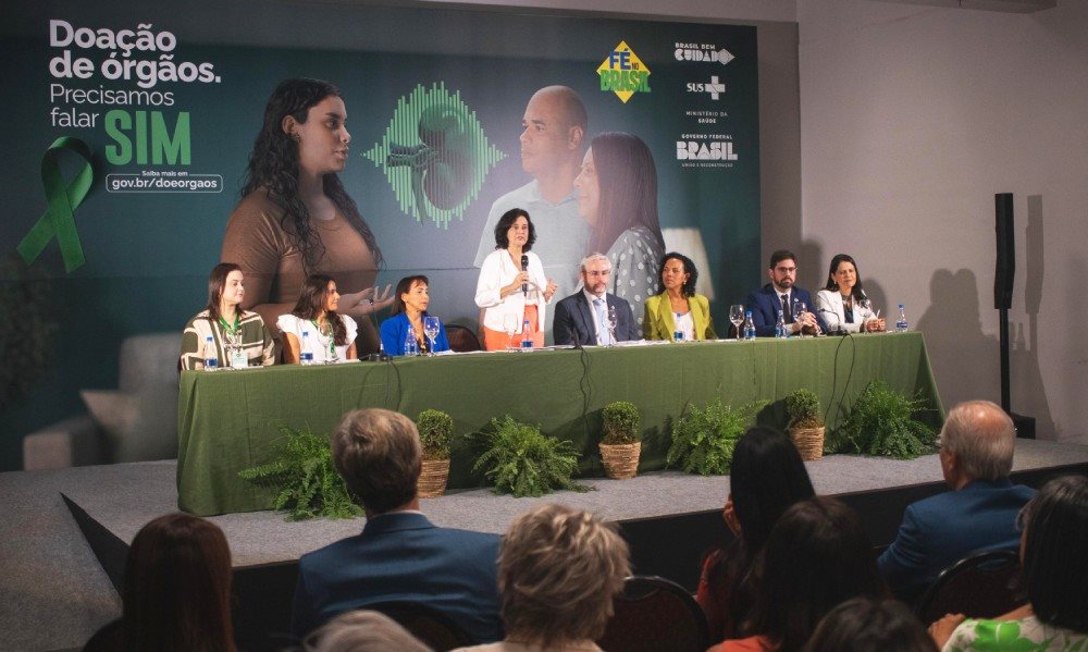 Lançamento da Campanha Nacional de Incentivo à Doação de Órgãos pelo Ministério da Saúde, em Brasília (DF)