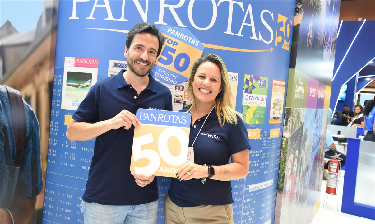 Eduardo Malheiros e Fernanda Oliveira, do Grupo Wish