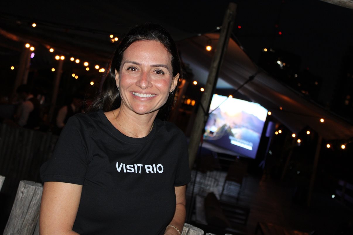 Roberta Werner, diretora-executiva do Visit Rio<br/>