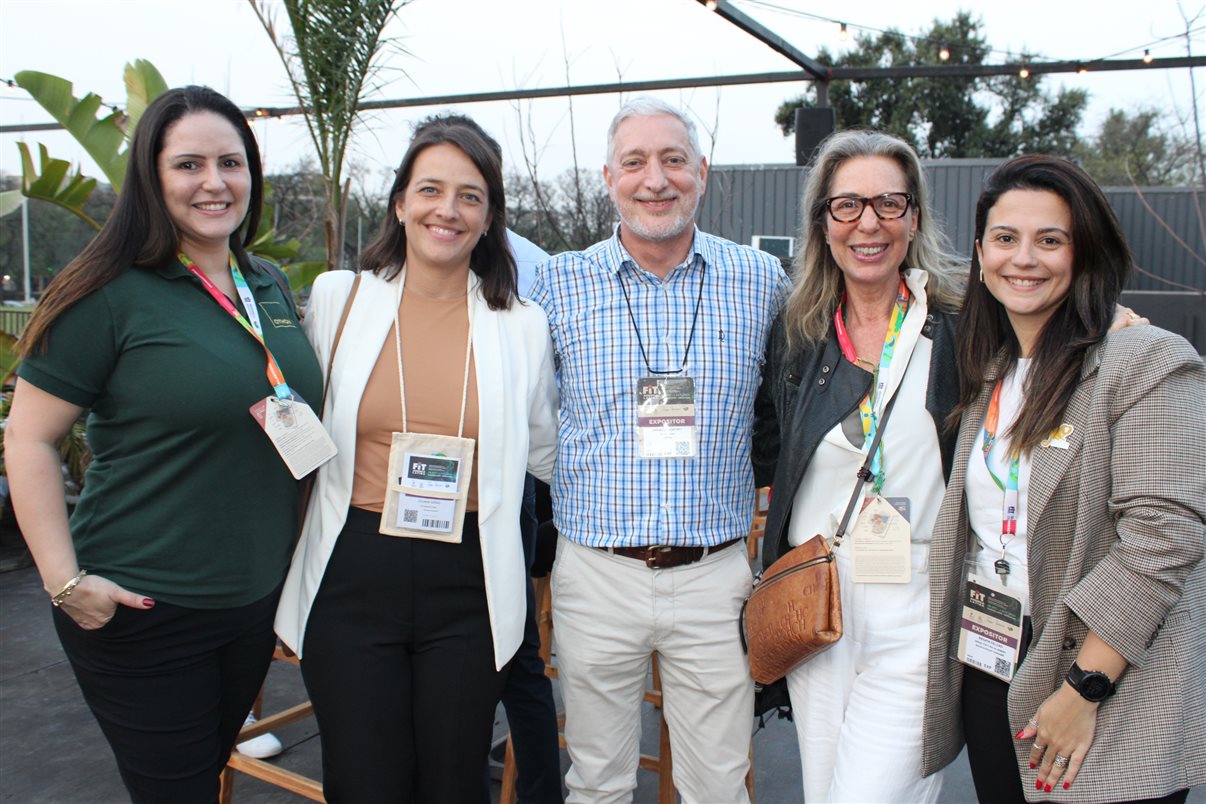 Leonardo Mendes, da Atlantica, Roberta Werner, do Visit Rio, e Fabio da Luz Rodrigues, da C2Rio