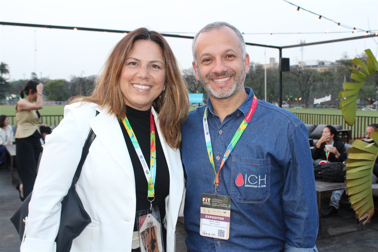 Leonardo Mendes, da Atlantica, Roberta Werner, do Visit Rio, e Fabio da Luz Rodrigues, da C2Rio