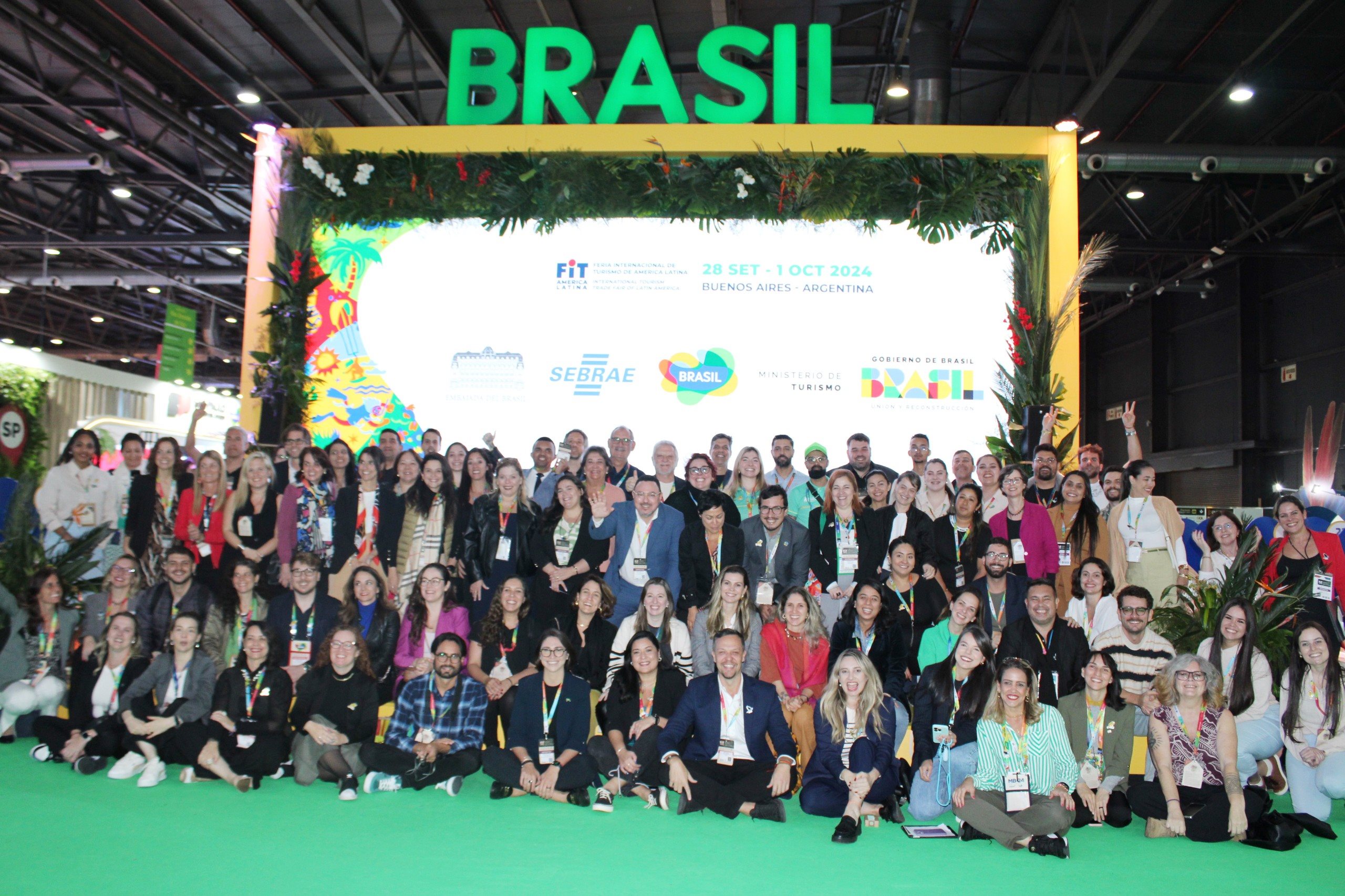 Delegação brasileira na FIT 2024