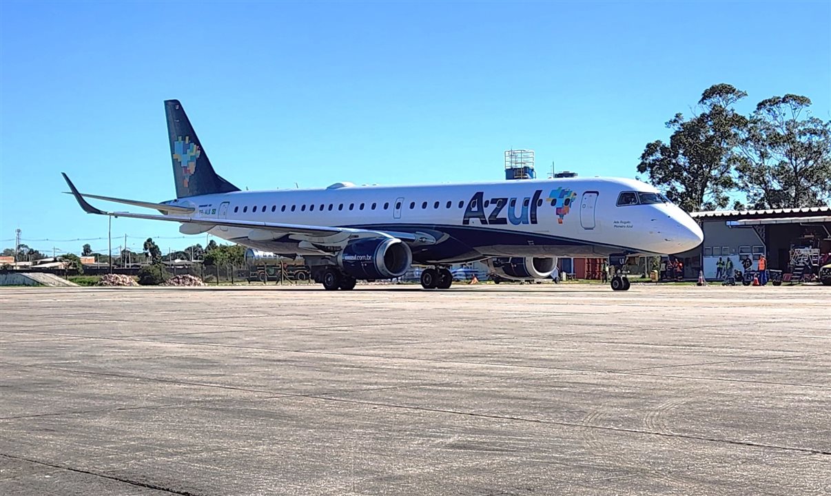  A volta da conexão com a capital do Estado será realizada pela Azul em ambos os terminais