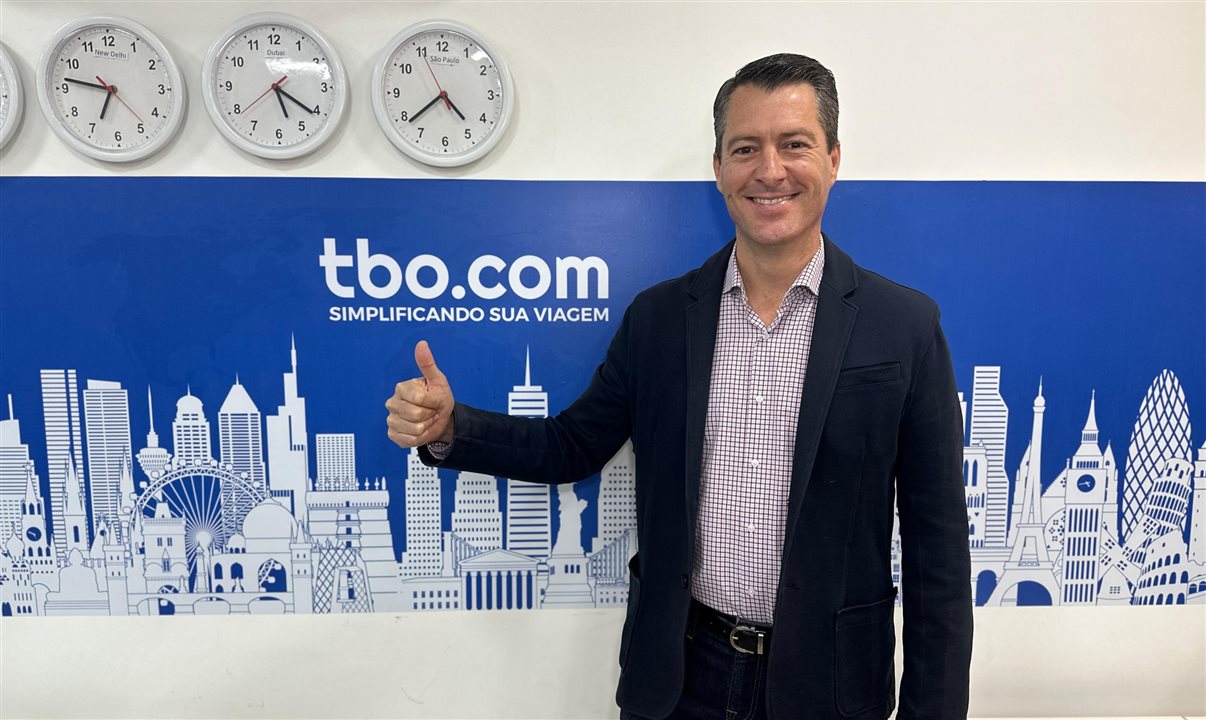 Gerardo del Rio no escritório da TBO.com em São Paulo